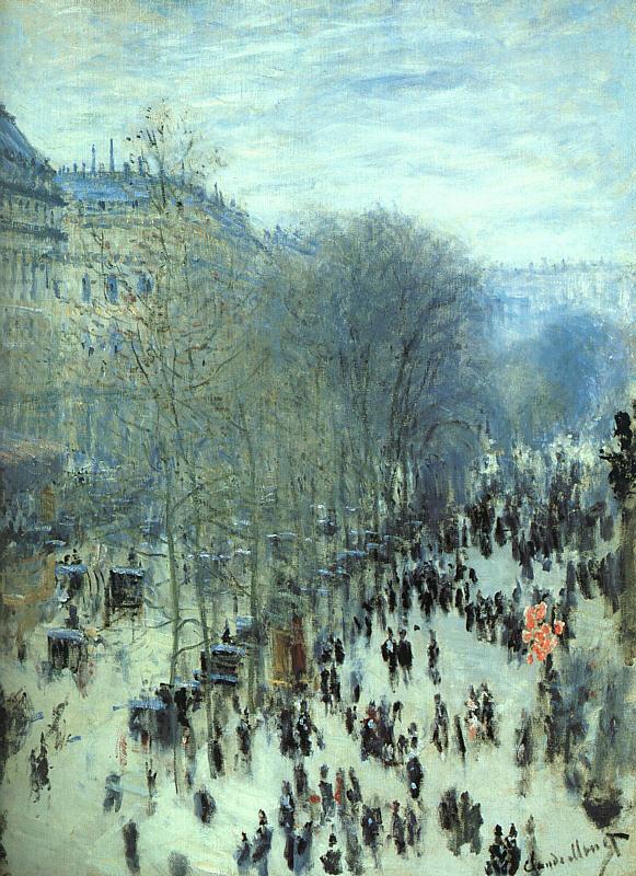 Claude Monet Boulevard des Capucines oil painting picture